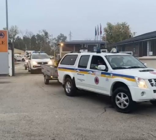 Maltempo in Toscana: dopo i vigili del fuoco è partita anche la colonna mobile di Protezione civile piemontese [VIDEO]
