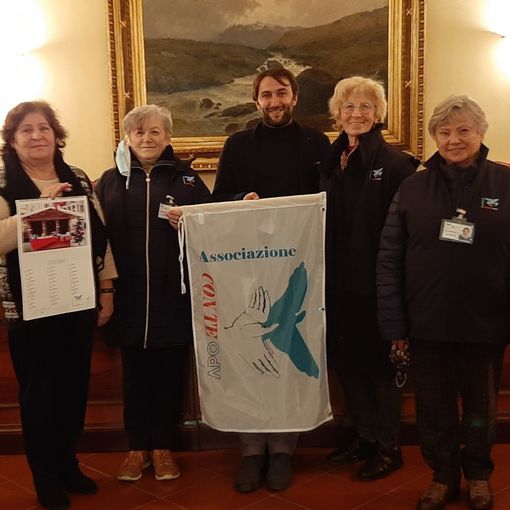 Delegazione dell’associazione “Con Te” ricevuta in Municipio a Nizza Monferrato