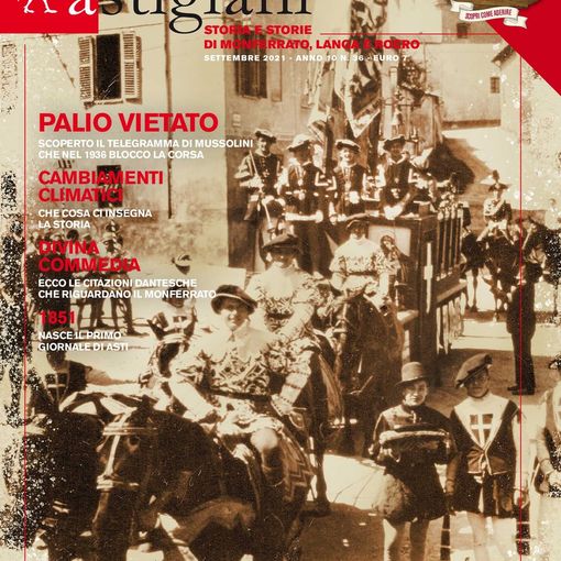 Sabato 25 settembre si presenterà il 36esimo numero della rivista &quot;Astigiani&quot;