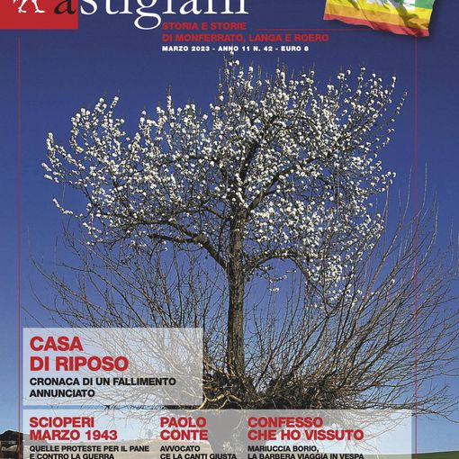 Scioperi del ’43, Casa di riposo e un Paolo Conte “giudiziario” sul numero di primavera di Astigiani