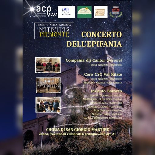 Il coro della Val Rilate durante un'esibizione