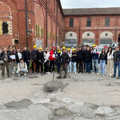 Tecniche avanzate di rilievo per i futuri geometri del Giobert di Asti
