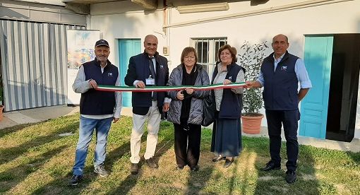 Nuova veste per il cortile della sede dell'associazione “Con Te”