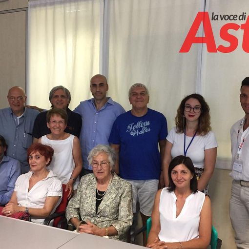 Un momento della conferenza stampa di oggi pomeriggio