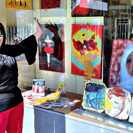 La pittrice Daniela Bussolino espone ad Asti con &quot;I colori dell'anima&quot;