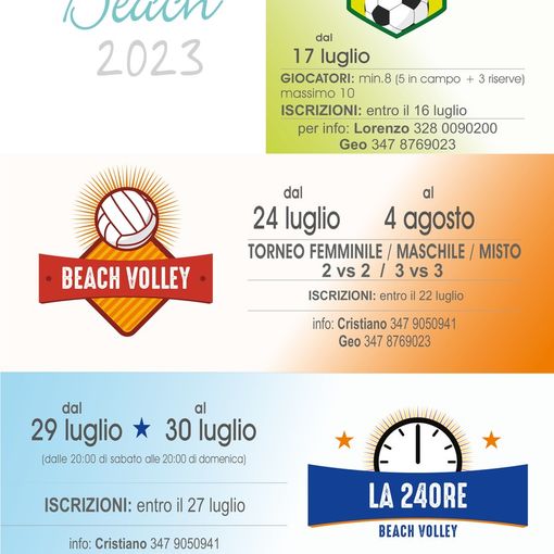 Tutti in piazza per Canelli Beach 2023