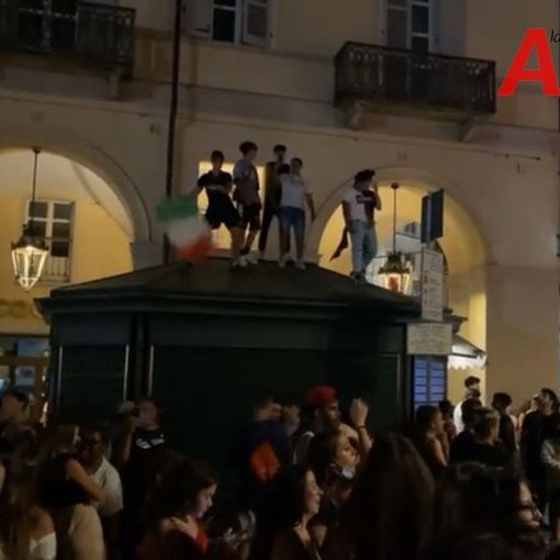 I festeggiamenti Italia-Spagna al vaglio della Digos