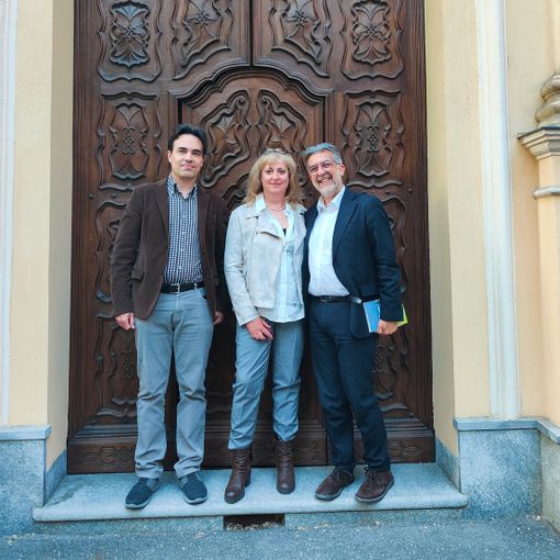 I premiati con il presidente dell'Erca, Fulvio Gatti