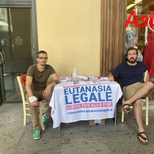 Un momento della raccolta
