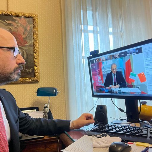 Rasero in videocollegamento Italia-Cina
