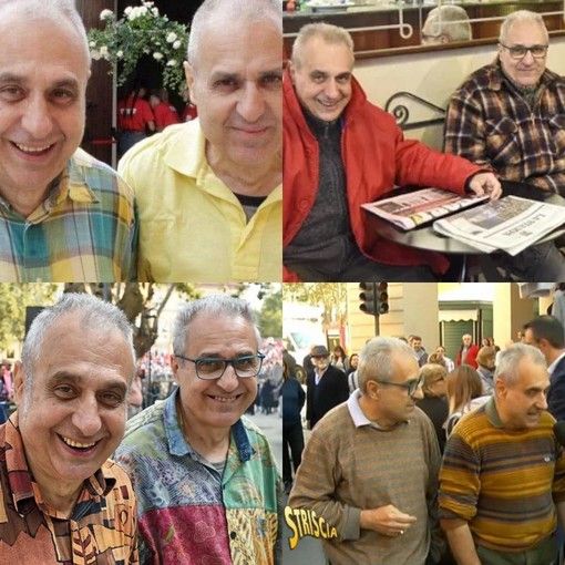Un collage di immagini dei fratelli Bugnano