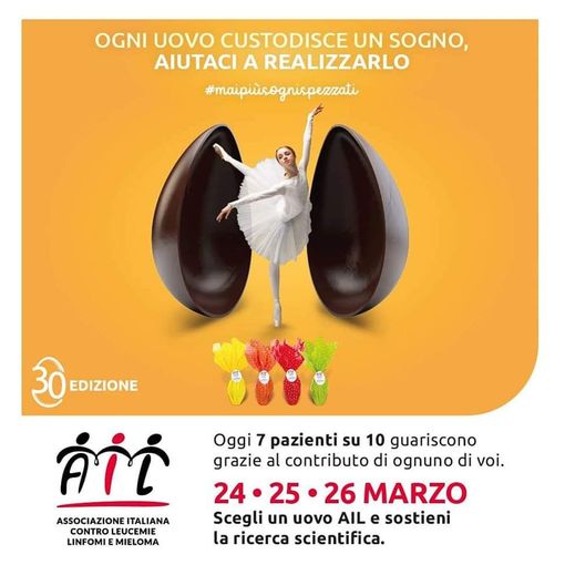 Anche ad Asti tornano le uova di Pasqua Ail