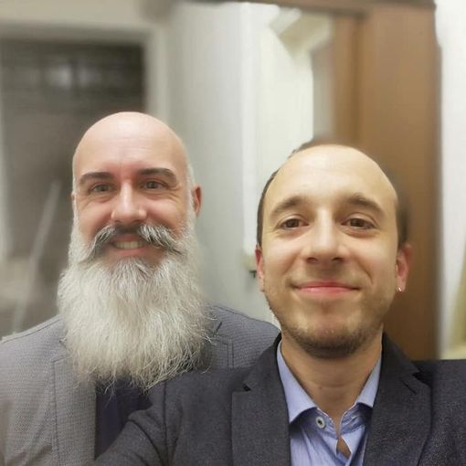 Riccardo Fassone con Paolo Furia