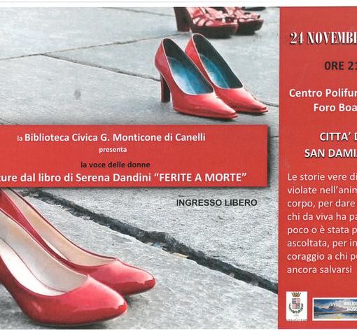 San Damiano: le storie vere di donne violate il 24 novembre alle 21