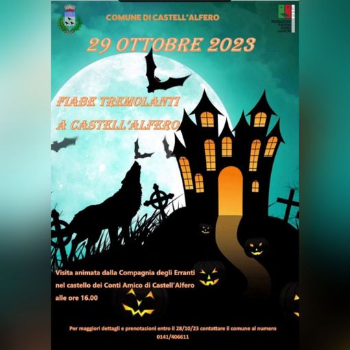 Magia e mistero di Halloween nelle sale del Castello di Castell'Alfero
