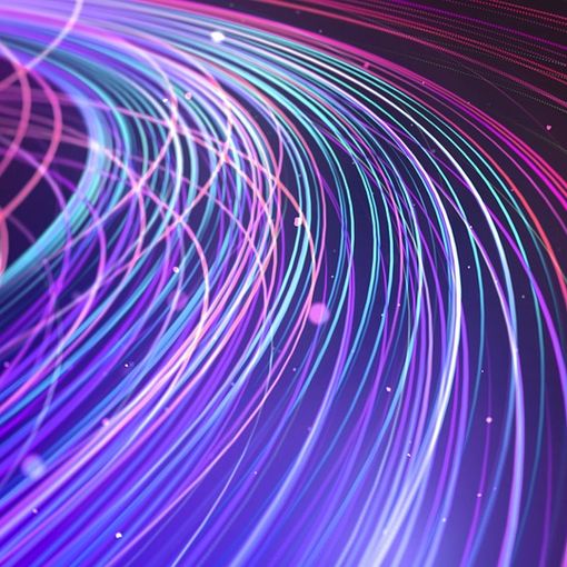Immagine generica di fibra ottica