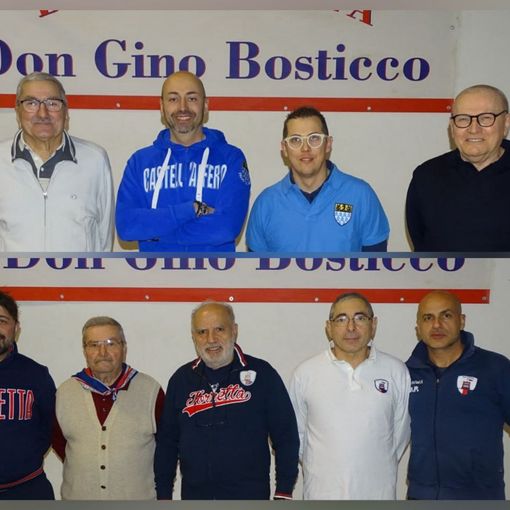Le due quadrette finaliste