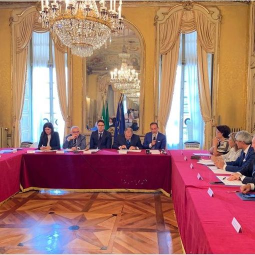 Il momento della firma