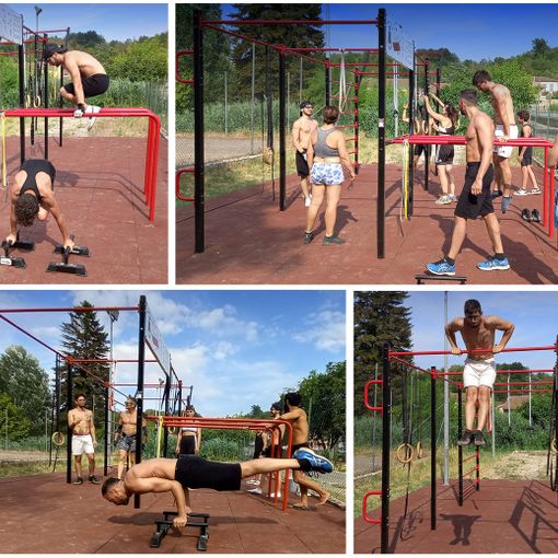 Due nuove strutture per ginnastica all'aria aperta a Accorneri e Viarigi