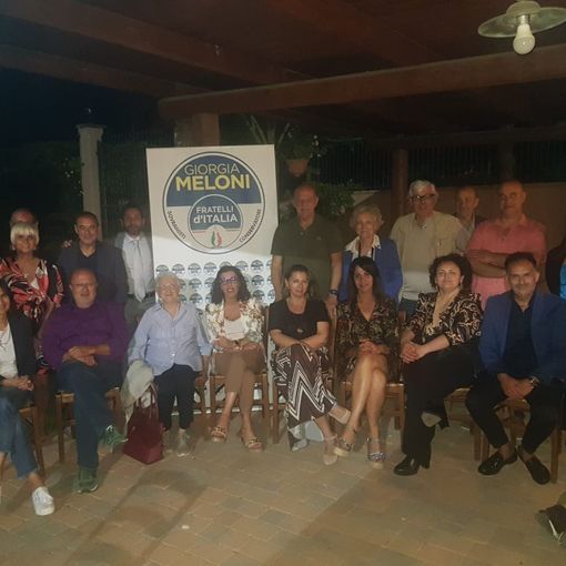 A Montechiaro incontro con i nuovi tesserati di Fratelli d'Italia