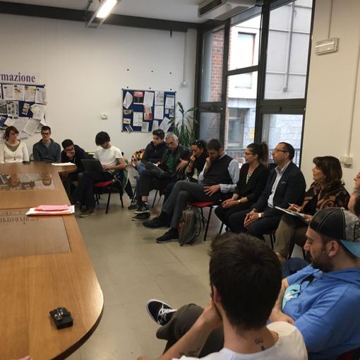 La partecipata assemblea con l’assessore Elisa Pietragalla e il Dirigente del Settore Politiche Sociali  Roberto Giolito