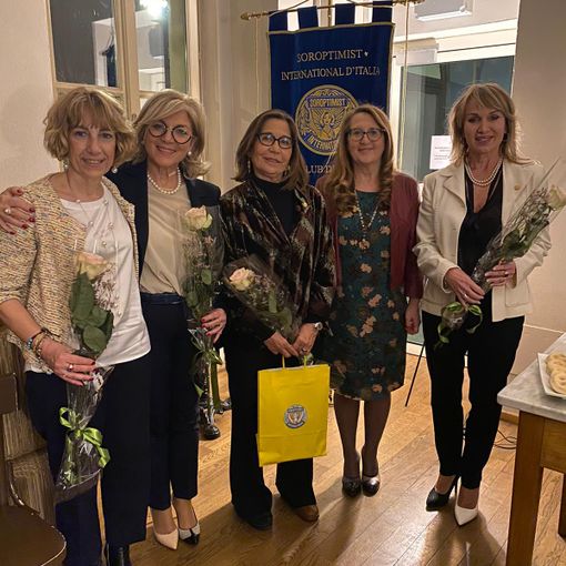Il Soroptimist di Asti ha festeggiato l'8 marzo con l'ingresso di 4 nuove socie