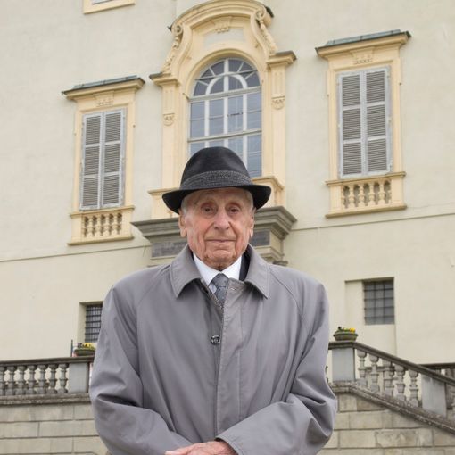 Luigi Ferro a Costigliole, nel giorno del suo 90° compleanno