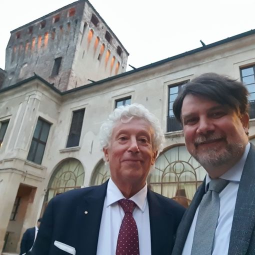 Il direttore di Confimi Industria Insubria ing. Pietro Bonfiglio e il presidente Franco Colombo