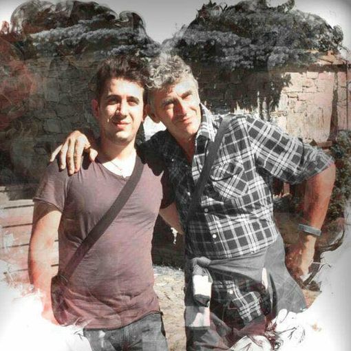 Franco Trento con il figlio Matteo