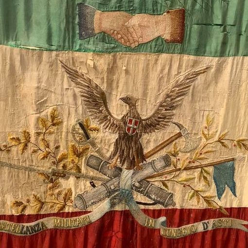 Bandiera Fratellanza Militari in Congedo di Asti