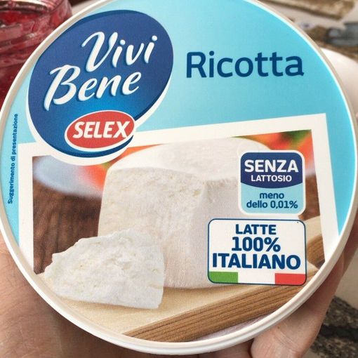 Richiamata ricotta senza lattosio Selex Vivi Bene