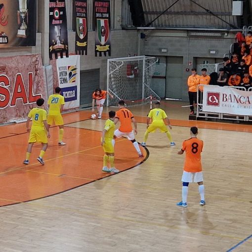 Futsal: nuovo pareggio per l'Orange al Palabrumar di Asti