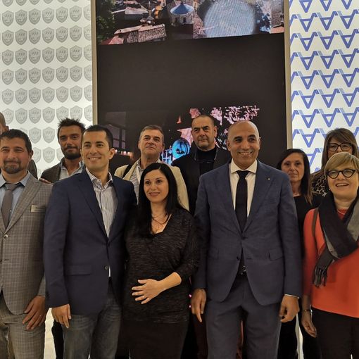 L’Assessore Regionale Marco Gabusi al Simei di Milano con le aziende canellesi: