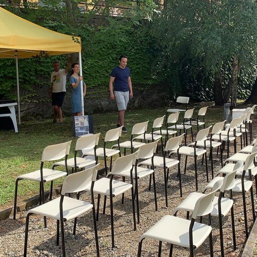 Il giardino della biblioteca