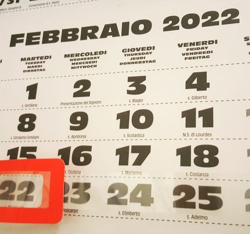 Oggi è il 22-02-2022, data palindroma: ecco che cosa significa