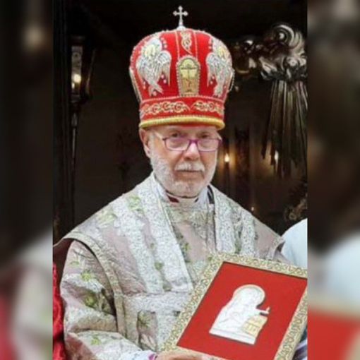 Giovanni Ferrando nel giorno della sua ordinazione episcopale (Foto Fasano)