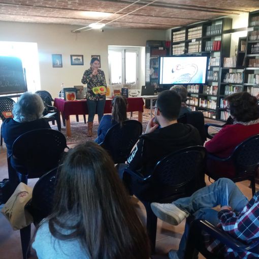 Castelnuovo Belbo ha ospitato l'incontro con Giulia Proietti &quot;Ti faccio un disegno?&quot;