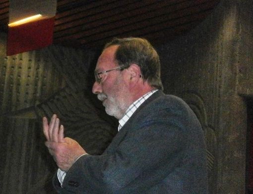 Giuseppe Fassino durante un convegno (foto Osservatorio del paesaggio)