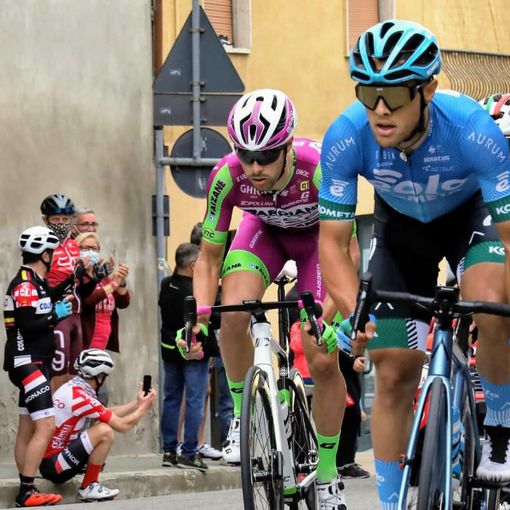 Il passaggio del Gra Premio Montagna a Montechiaro