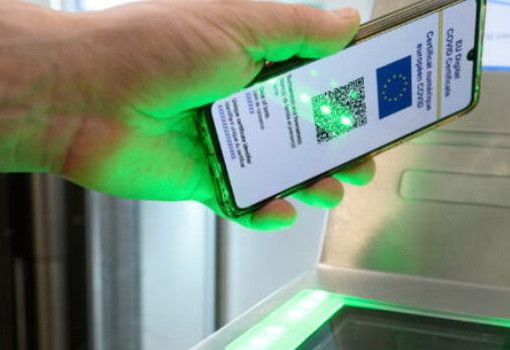 Scansione di un Green Pass