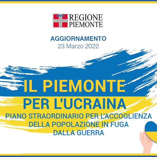 Il Piemonte per l'Ucraina. Ad Asti accolte 372 persone
