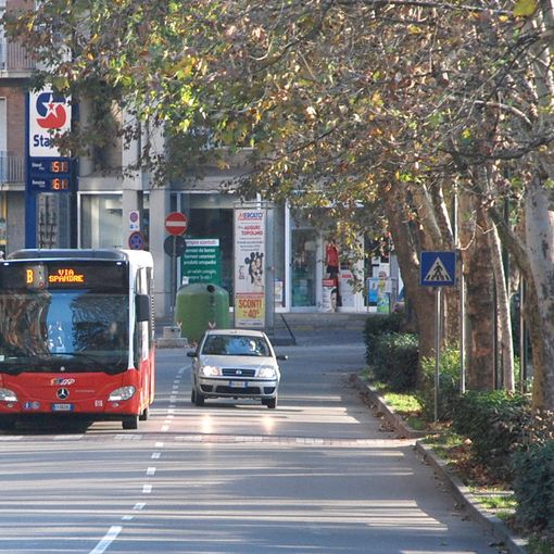 Un mezzo della Linea B