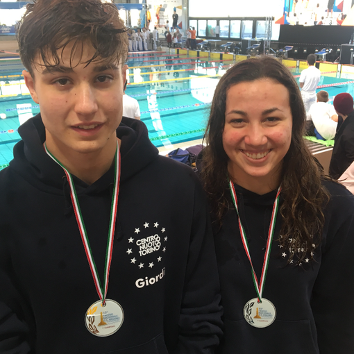Andrea Giordano e Matilde Vaccaneo, medaglie d'oro al 13° trofeo &quot;G.S. Aragno&quot; di Genova