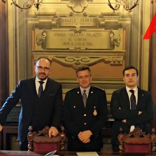 Nella foto, da sinistra, il sindaco Maurizio Rasero, il comandante della Polizia Municipale Riccardo Saracco e l'assessore alla Sicurezza Marco Bona Nella foto, da sinistra, il sindaco Maurizio Rasero, il comandante della Polizia Municipale Riccardo Saracco e l'assessore alla Sicurezza Marco Bona