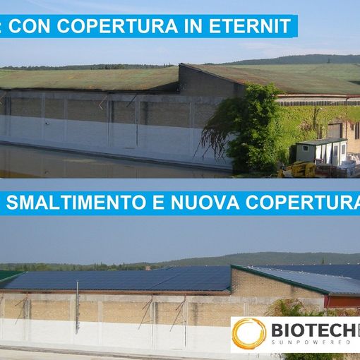 Vuoi rimuovere l'amianto dal tuo tetto senza spese? Con Biotech Energia è possibile!
