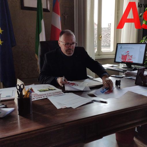 Il sindaco Cavallero