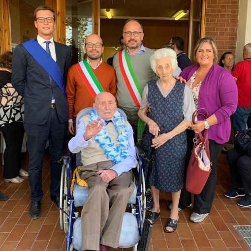 Portacomaro ha festeggiato l’imprenditore neo centenario