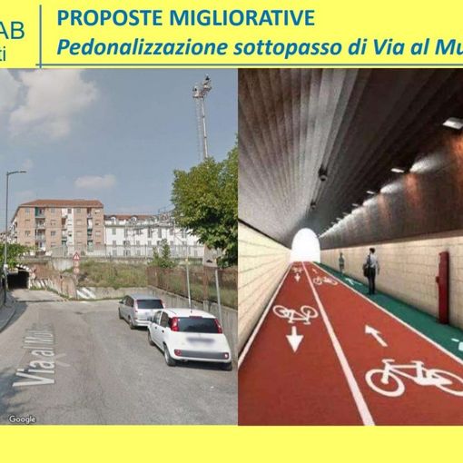 Tra le proposte anche la pedonalizzazione del sottopasso di via al Mulino