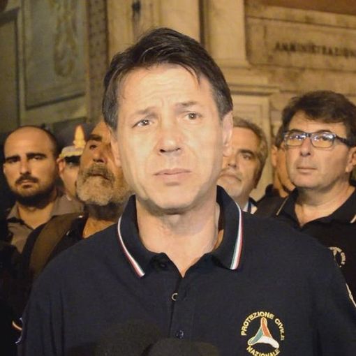 Un'immagine d'archivio del premier Conte