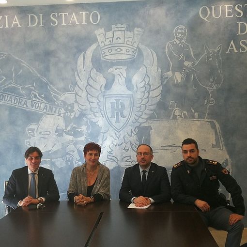 Un momento della conferenza stampa i presentazione